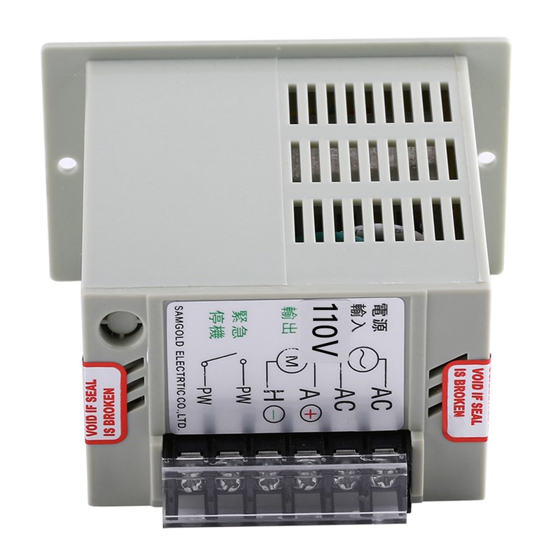 24V‑90V Adjustable DC Motor Speed Controller Input AC 110V