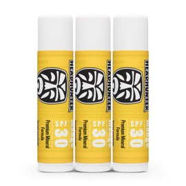 Headhunter Mango Sport Chapstick Protector solar SPF 30, bálsamo labial mineral natural para protección solar, protector solar de labios impermeable para protección ultra deportiva y defensa solar, Reef Safe Protector solar Chap Stick