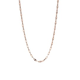 Purelei® Petal Necklace - 18K Gold Plated Stainless Steel Chain - Filigree Link Chain for Women - Charm Compatible - 50-55cm Length - Available in Gold, Silver & Rose Gold, Stainless Steel, Abalone
