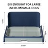Pee Pad Holder for Puppy Dog,23.62"X18.5" X 2.76" Indoor Potty
