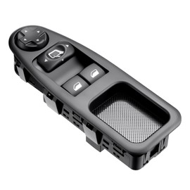 GEARLEADER Car Electric Power Window Master Control Switch For Citroen Dispatch For Fiat Scudo For Peugeot Expert 2007-2016 6554.ZJ, 6554ZJ Right Driver Side Window Switch