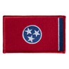 Patchtown Tennessee State Flag Full Color Patch 3.375" x 2"
