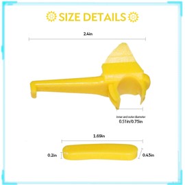 BUPOGAKE Tire Demount Head –20 Piece Tire Changer Protector Kit, Tyre Changer Mount Demount Head Duck Insert Rim Protector, Essential Tire Machine Accessories