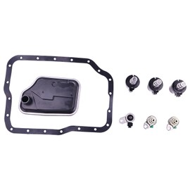 Dowfane Transmission Shift Solenoid Filter Service Kit 4F27E Compatible with Ford Focus Transit Connect Compatible with Mazda Protege