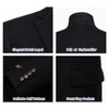 Teemlanny Men's Sport Coat Blazer Classic Fit 2 Button Notch