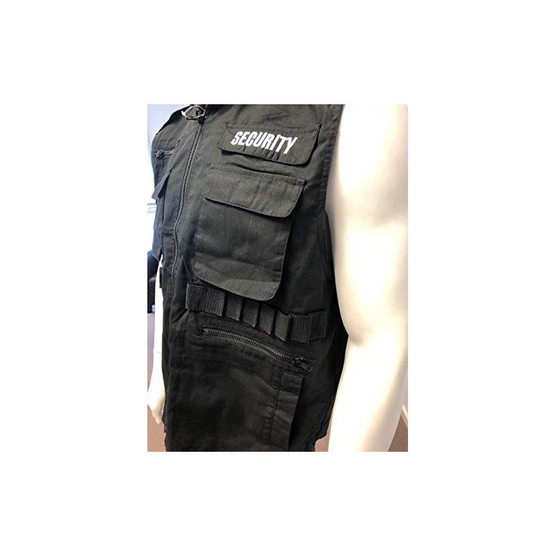 BACKBONE BACKBONE Mens Womens Unisex SECURITY Vest Uniform with SECURITY
