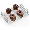 LANEJOY 2-Tier Stackable Cooling Racks with Handle for Cooking and