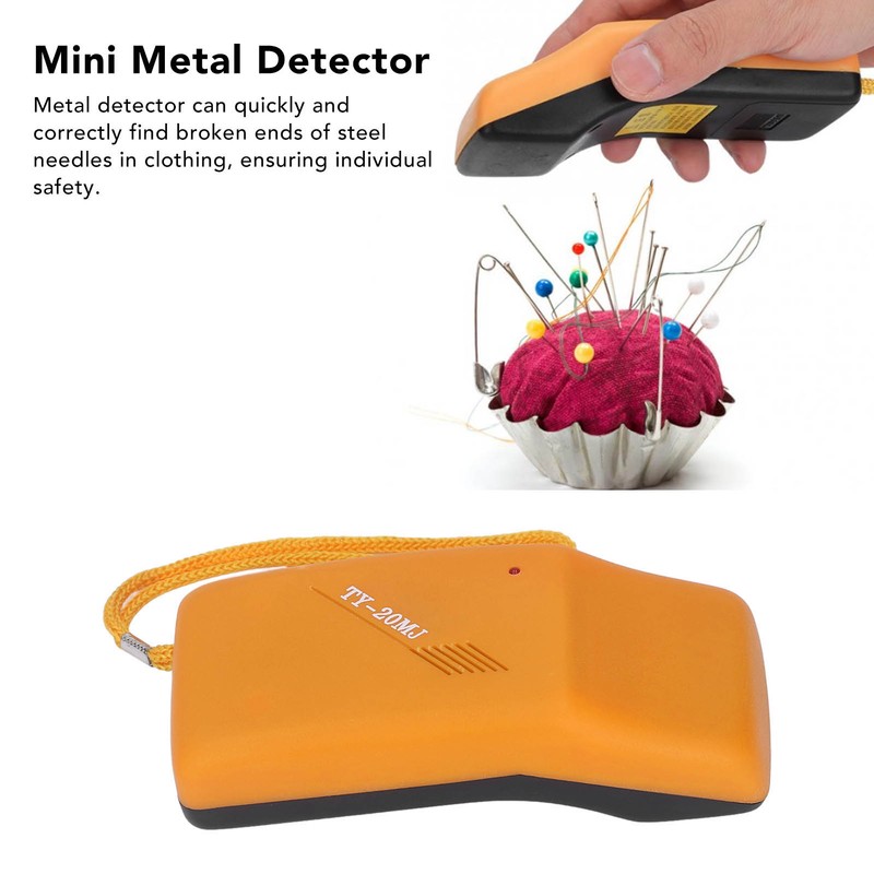 Handheld Needle Detector High Sensitivity Quickly Find Ferromagnetic Inspection Mini