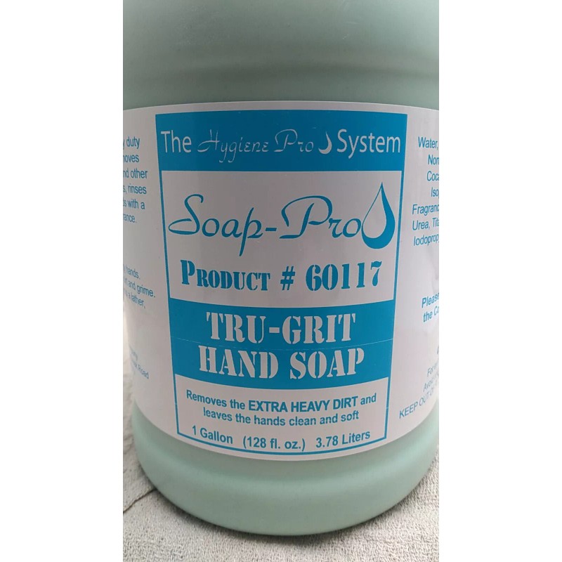 Soap-Pro Product #60117 Tru-Grit Hand Soap - 1 gal. w/soap