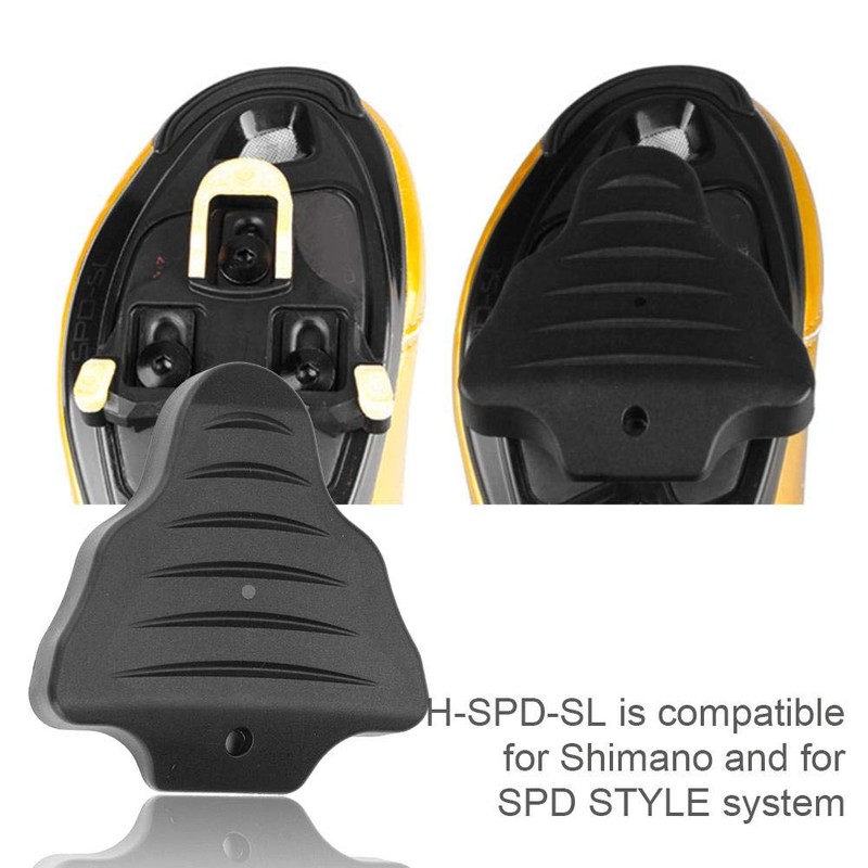 Bike Cleat Covers Bicycle Shoe Cleat Cover Set Anti-Slip Quick