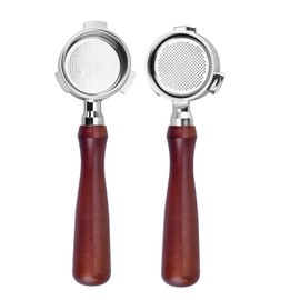 51mm Espresso Bottomless Naked Portafilter with Stainless Steel Filter Basket, Fits DeLonghi EC680 EC685 (51mm)