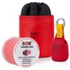 SOB Arborist Throw Line Kit with Slick Rope 197FT, Throw