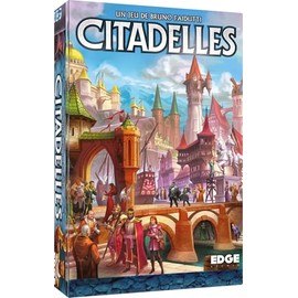 Asmodee - Edge Entertainment - CITADELLE: 4th Edition - Board Games - Card Games - From 10 Years - 2 to 8 Players - 30 to 60 Minutes - French Version