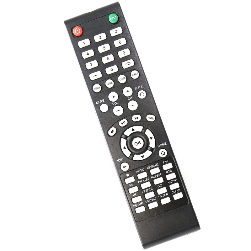 Replacement Remote Control fit for Element TV ELCFW329 ELDFW406 ELCFW326