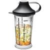 Gefu Mix Up Salad Dressing Shaker, Black