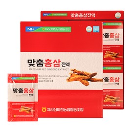 OTMARTFOOD Jirisan Macheon Nonghyup Customized Red Ginseng Extract 70ml x 30 sachets x 4