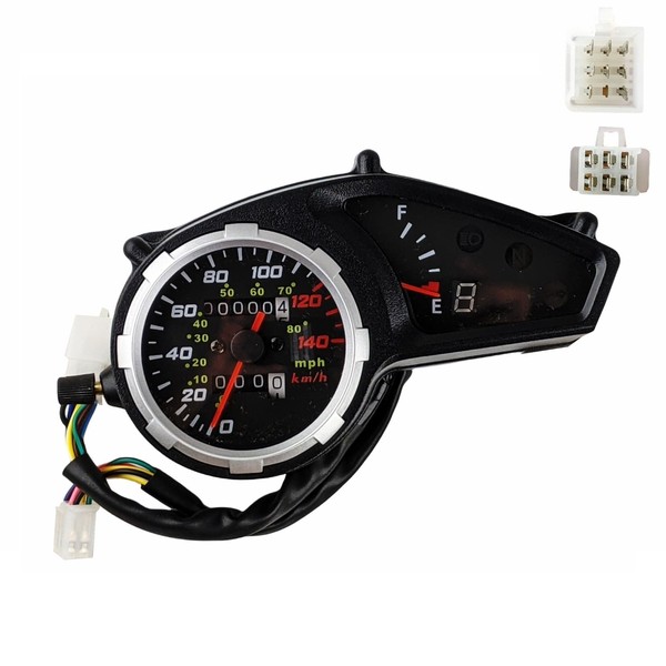 RedCap Speedometer Tachometer Gauge Compatible with RPS Hawk 250 Carb
