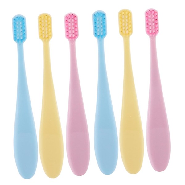 TOVINANNA Kids Toothbrushes 6pcs Set Toothbrushes for Toddlers Gentle Bristles
