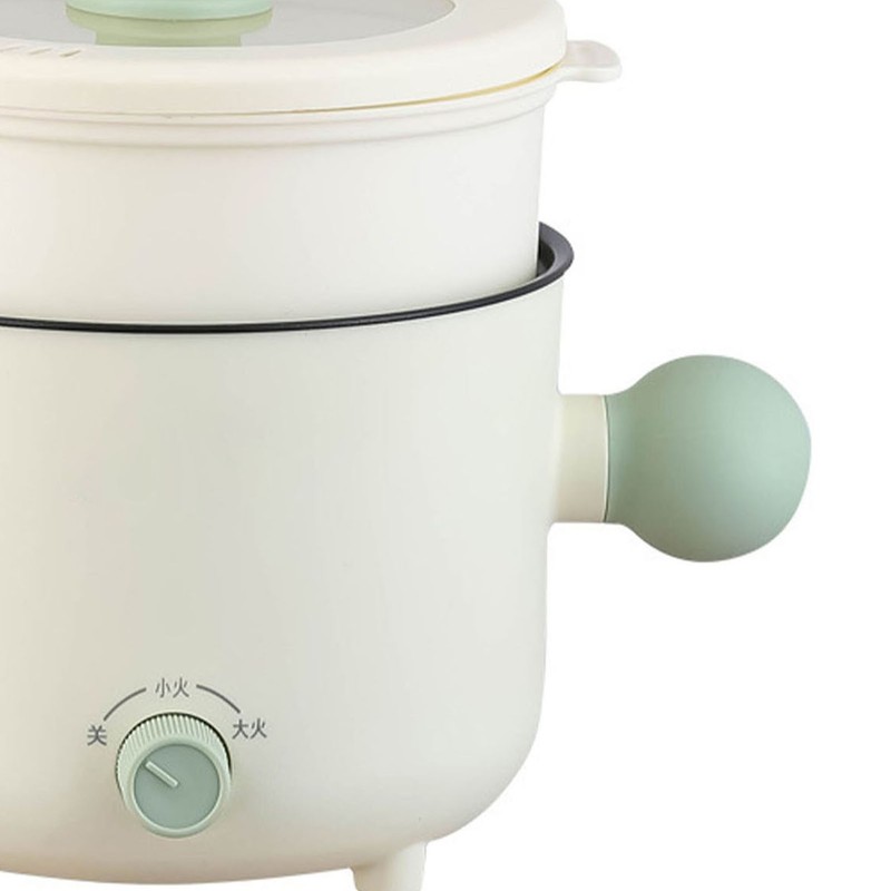 Small Electric Cooker Mini Noodle Heating Pot Multifunctional for Student