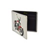 Golunski Retro Motorbike Real Leather Three Fold Gents Wallet -