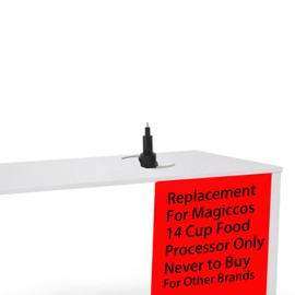 Magiccos Chopper Blade Accessory 2 Pcs Per Pack, Compatible with Magiccos Food Processor FP416A FP406 FP408 FP417 FP425, Not Compatible with Other Brands or Model