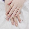  Gold chain handmade nail tip ✨ - Short C