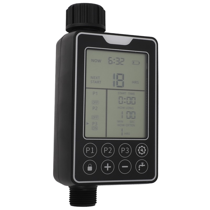 Sprinkler Timer Outdoor Water Timer Smart Touch Screen Waterproof Irrigation