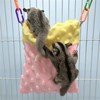 Yaopelky Hamster Sleeping Bag with Hooks for Small Animals Sleeping
