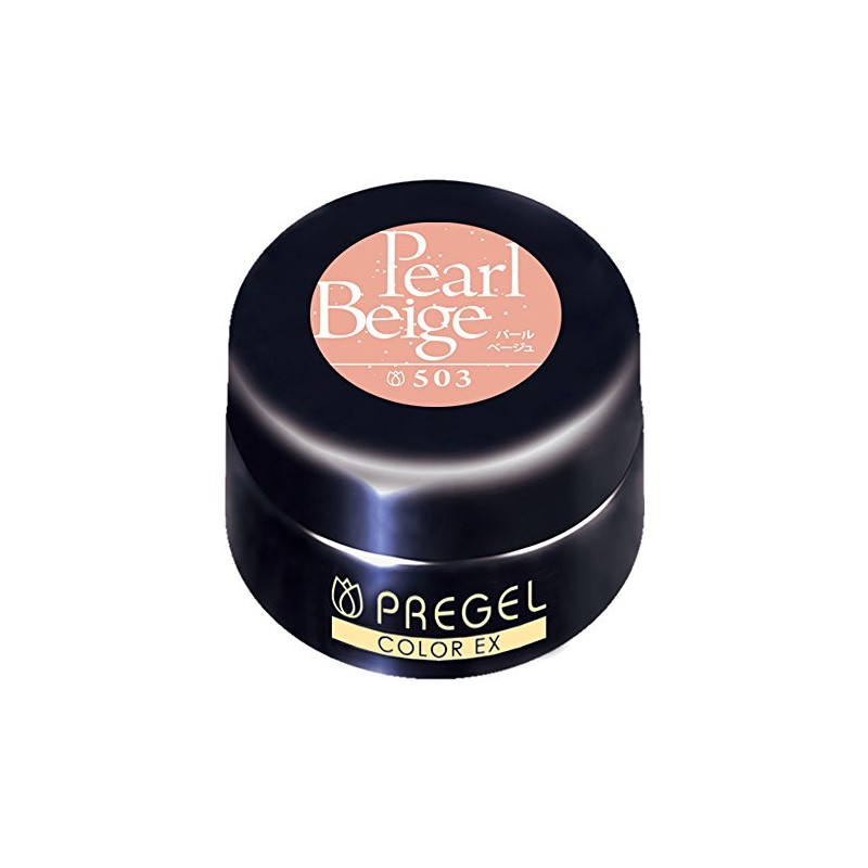Prigel Gel Nail Color EX Pearl Beige 503