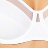 Dim Generous Minimiser Underwired Bra for Women x1, White