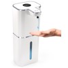MTYGK Automatic Soap Dispenser Touchless, 6-Level Adjustable,13.5oz/400ml Rechargeabled Wall Mounted