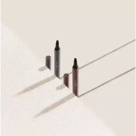 Liru 리르 식스펜 아이브로우 틴트 (+3종 눈썹 가이드 증정) - 14일지속 워터프루프 눈썹타투 Lir Sixpen Eyebrow Tint (+3 Types of Eyebrow Guide Gift) - 14-Day Lasting Waterproof Eyebrow Tattoo [Sixpen_Grave Brown + Guide]