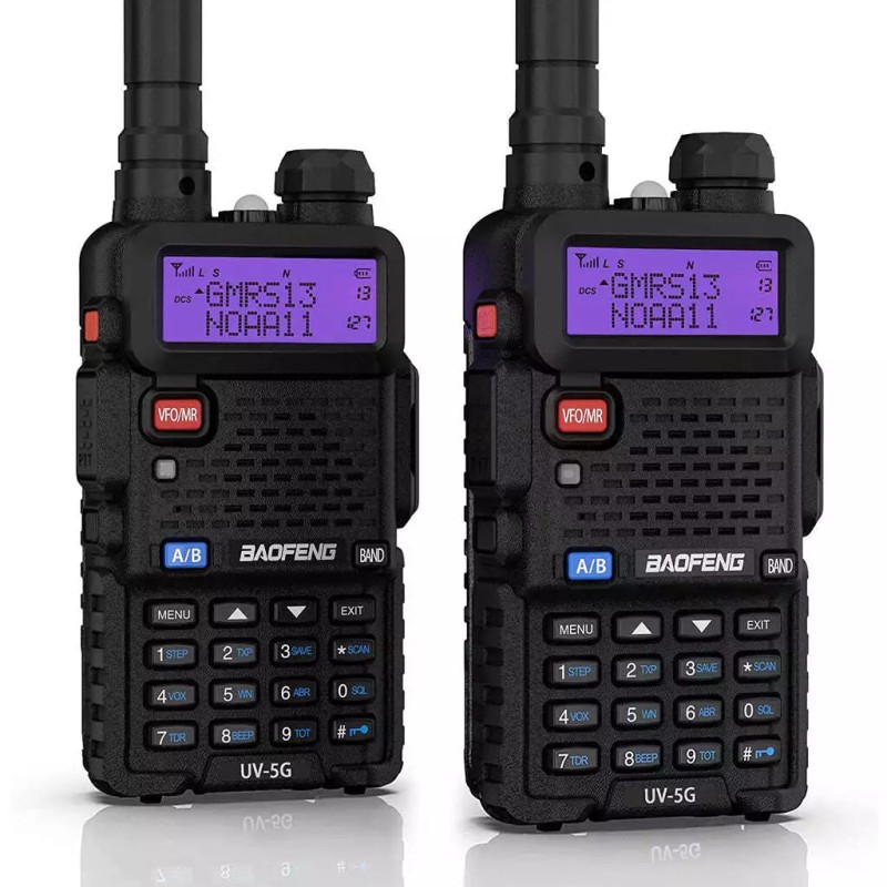 Baofeng UV-5X / UV-5G [1 Pair] GMRS Radio | 5W