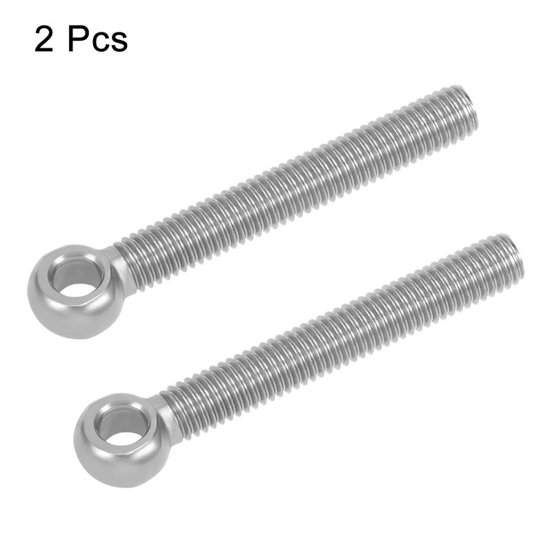 uxcell M8 x 60mm Machinery Shoulder Swing Lifting Eye Bolt