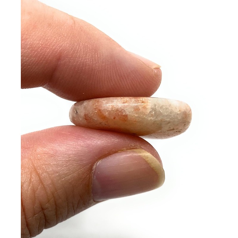 Sunstone Small Crystal Tumbled Stones - 3 Pc