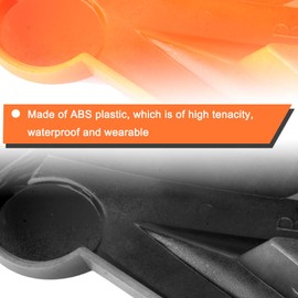 Lorababer Motorcycle Accessories Bumper Frame Protection Guard Cover for 1090/1190/1290 ADV 1290S/R 2017 2018 2019,Left&Right Cover,Panel Protector (Orange)