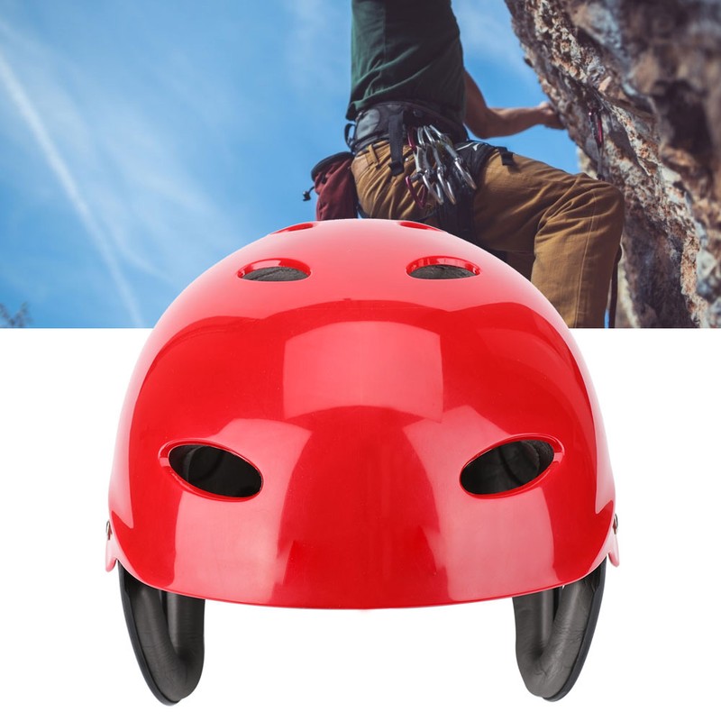 Outdoor Sport Safety Helmet Adjustable Mountain Rock Climbing Drifting Head
