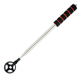RCMMQHHY Stainless Steel Retractable Golf Ball Picker, Rust Proof, no Bending, Lightweight, Strong and Strong, Automatic Locking Three Claw Gripper, Long Pole Ball Picking Tool