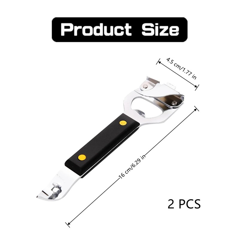 1 PCS Can Opener Professional Bottle Opener Manual Can Opener