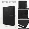 Skycase 6 Holes Binder Notebook A5, PU Leather Loose Leaf