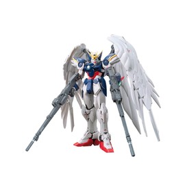 RG New Mobile Senki Gundam W XXXG-00W0 Wing Gundam Zero EW 1/144 Scale Color Coded Plastic Model