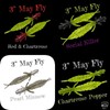 3” May Fly Series 10 Per Pack - One of