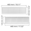 AWENTA 18" x 5" Inch Two Sided White Door Air