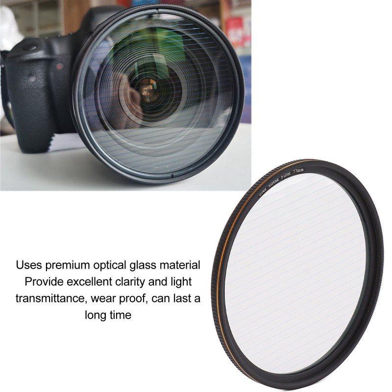 Blue Streak Special Effects Filter Micro Single Lens Camera Optical