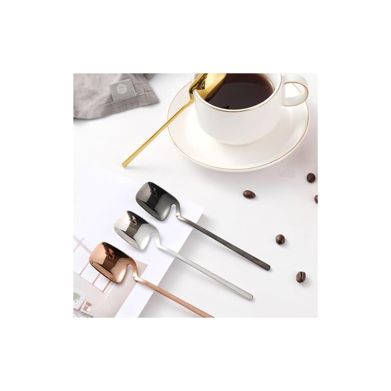 Winkee - Edgy Coffee Spoons Set of 4 - Stylish