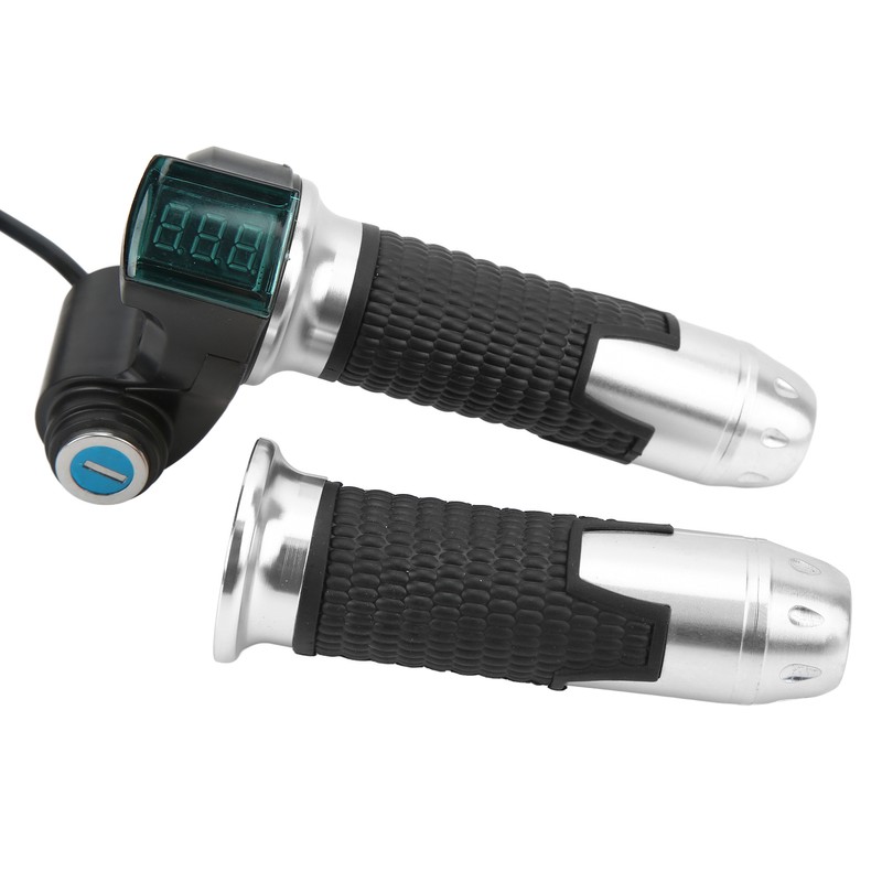 2PCS Electric Bicycle Throttle Handle Speed Control Throttle Grip with
