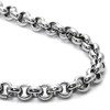 Titanium 6MM Rolo Men's Necklace Chain 32"