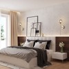 BOKT Brushed Brass Gold Wall Mounted Sconce Set of 2