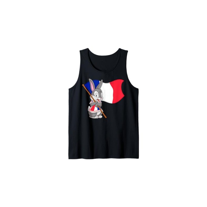 France Rabbit Tank Top