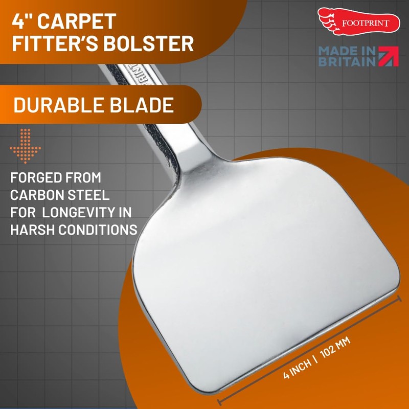 Footprint 100mm Carpet Bolster, 4 inch